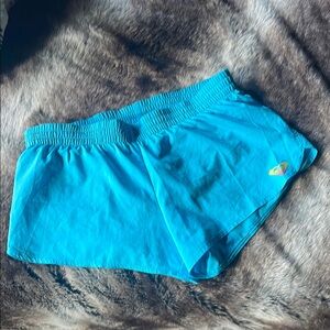 ROXY Small Blue Women's dry fit Shorts NWOT